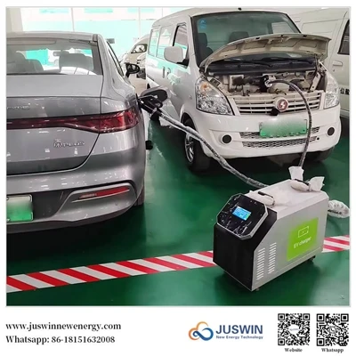 Was ist ein tragbares Gleichstrom-Schnellladegerät für Elektrofahrzeuge?